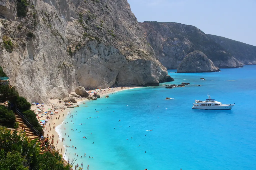 Myrtos beach