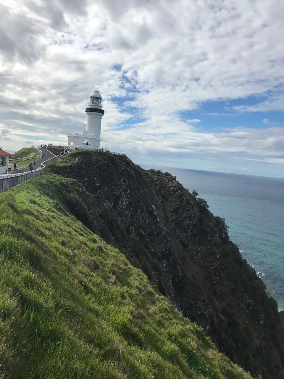 De vuurtoren van Cape Byron bij Byron Bay aan de oostkust van Australië