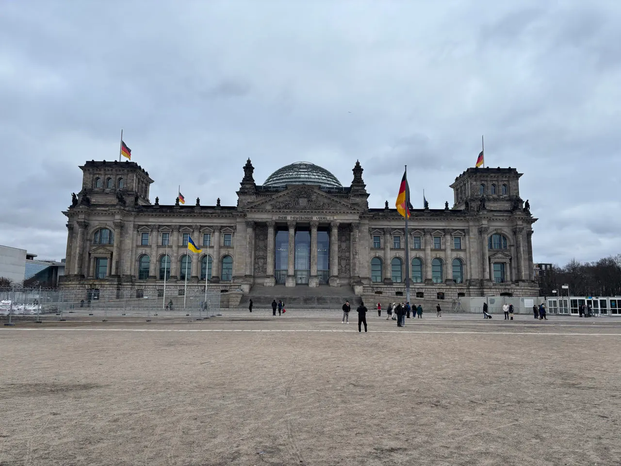 Het Reichstag-gebouw in Berlijn, de zetel van de Bondsdag